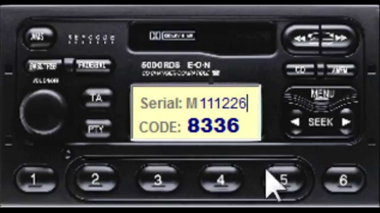 Ford v series code calculator serial
